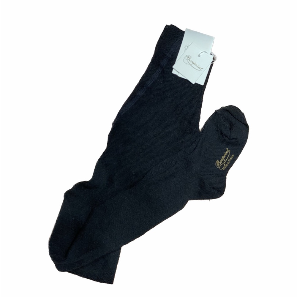 Bonpoint thick black tights